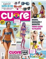 Los cuerpos de las famosas 'Instagram vs. Realidad' en la portada de Cuore