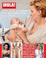 María Zurita de Borbón ya tiene a su hijo en casa después de dos meses en ¡HOLA!