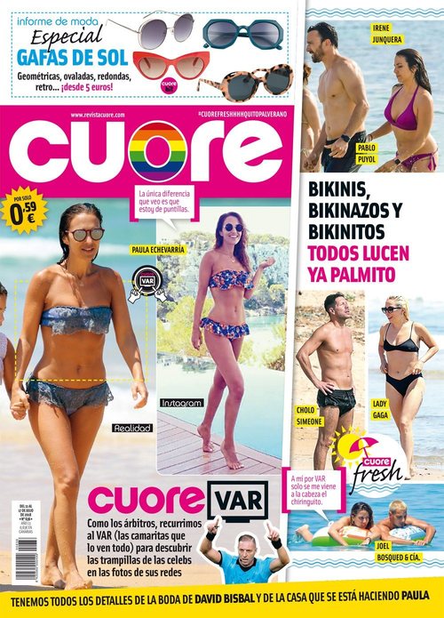 Los cuerpos de las famosas 'Instagram vs. Realidad' en la portada de Cuore