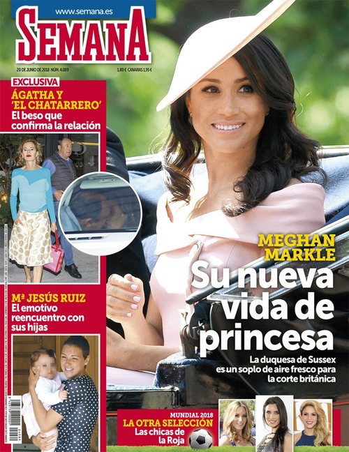 Meghan Markle, la verdadera protagonista del Trooping the Colour en revista Semana