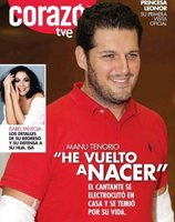 Manu Tenorio habla sobre el grave accidente que sufrió en revista Corazón