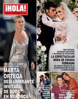 Marta Ortega se va de boda dos meses antes de la suya en ¡HOLA!