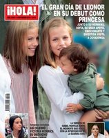 Leonor debuta como Princesa de Asturias de visita en Covadonga en ¡HOLA!