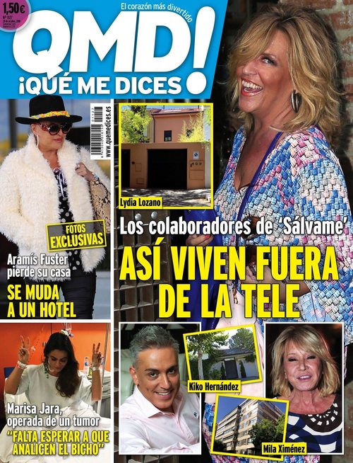 Así son los casoplones de los colaboradores de 'Sálvame', portada de QMD!