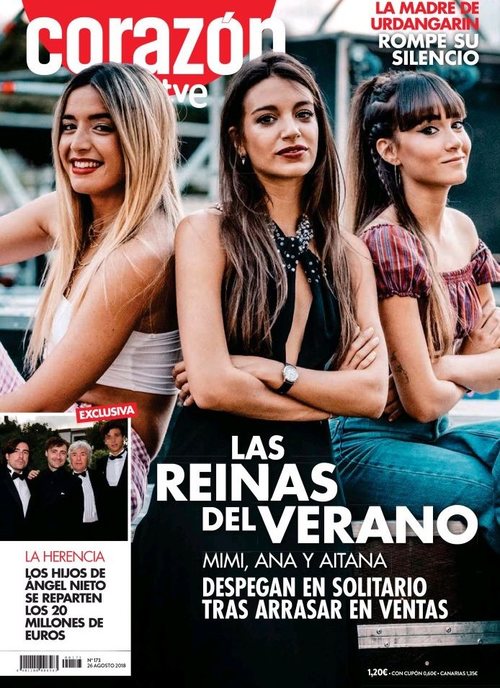 Mimi, Ana Guerra y Aitana, las grandes triunfadoras tras 'OT' en revista Corazón