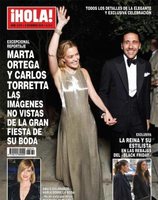 ¡HOLA! adelanta su edición al lunes con foto exclusivas de la boda de Marta Ortega