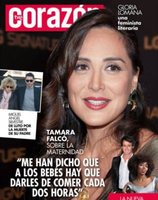 Tamara Falcó habla de la maternidad en Corazón