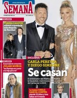 La boda de Diego Simeone y Carla Pereyra en exclusiva en Semana