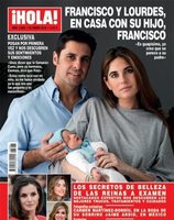 En exclusiva en ¡HOLA!, Francisco Rivera y Lourdes Montes en casa con su hijo