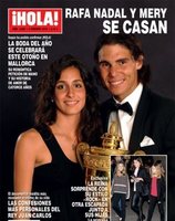 En revista ¡HOLA!, Rafa Nadal y Mery se casan en otoño de 2019