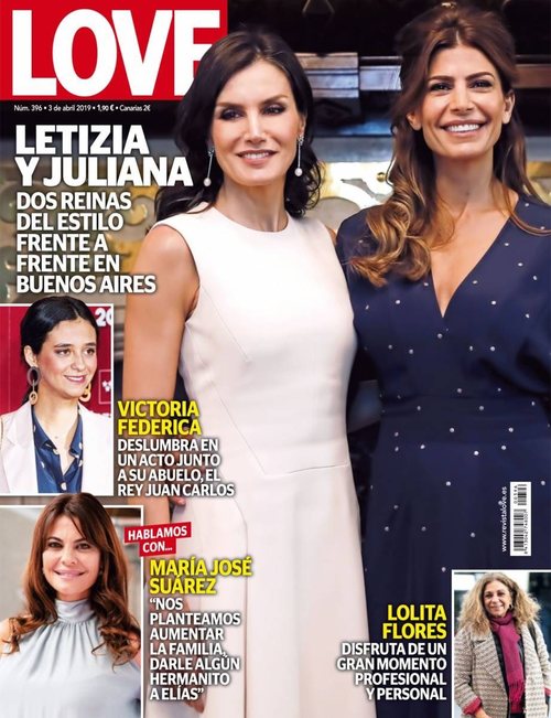 El encuentro de la Reina Letizia y Juliana Awada en LOVE