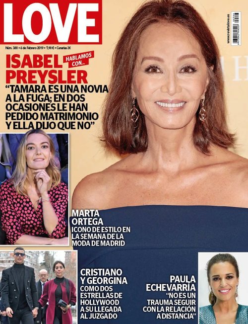 Isabel Preysler, más sincera que nunca en su entrevista para revista LOVE