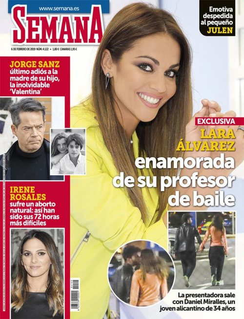 Lara Álvarez, enamorada de su profesor de baile en exclusiva en revista Semana