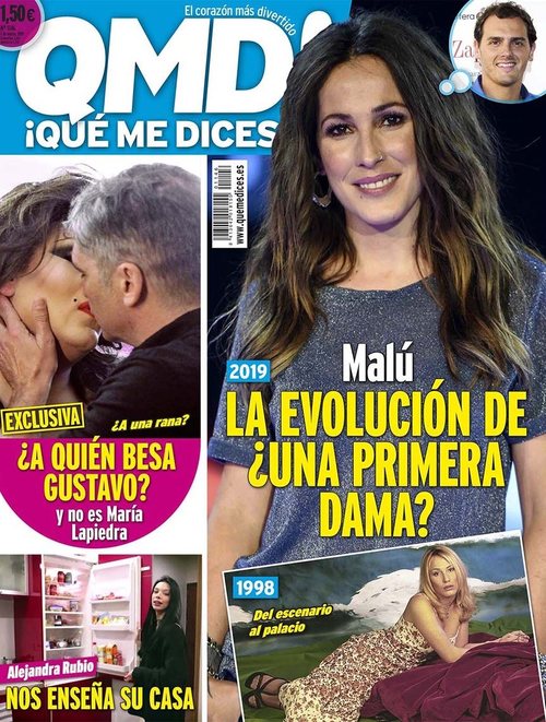 Malú, protagonista de la portada de QMD por su romance con Albert Rivera