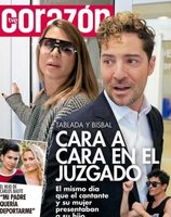 Corazón recoge el cara a cara de Elena Tablada y David Bisbal en el juzgado