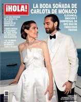 ¡Hola! cuenta cómo fue la boda de Carlota Casiraghi y Dimitri Rassam