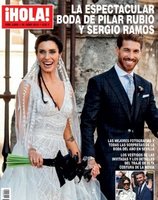 ¡Hola! relata al completo la boda de Sergio Ramos y Pilar Rubio