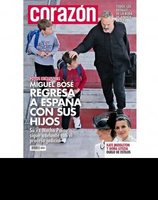 Corazón muestra en exclusiva fotos de Miguel Bosé junto a sus hijos