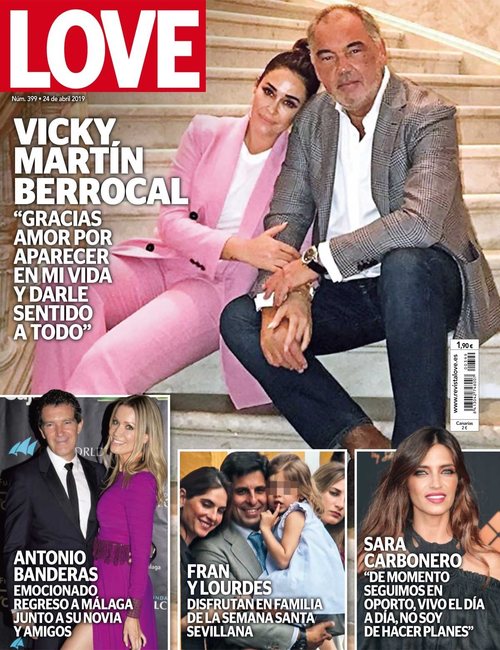 Love destaca el nuevo amor de Vicky Martín Berrocal