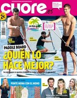 Cuore muestra a los famosos que realizan paddle board en la playa