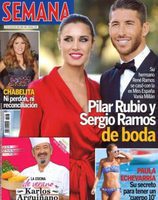 Pilar Rubio y Sergio Ramos, de boda en Semana