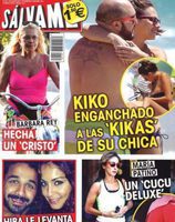 Kiko Rivera se engancha a 'las kikas' de su novia en la revista Sálvame