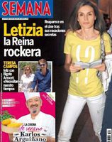 Letizia, la reina rockera en Semana