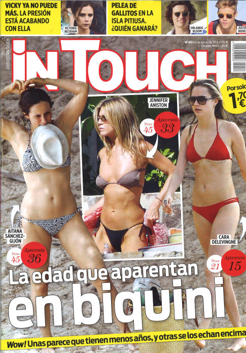 La edad que aparentan las famosas en bikini en In Touch