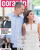 Corazón habla del histórico y romántico viaje de los Reyes a Cuba