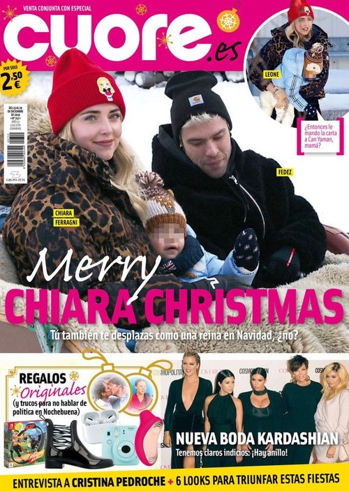 Cuore muestra las Navidades de Chiara Ferragni y Fedez