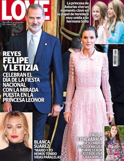 En Love, los Reyes Felipe y Letizia celebran la Fiesta Nacional con la mirada puesta en Leonor