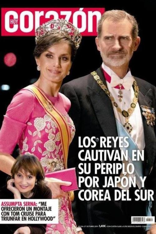 Los Reyes cautivan en su periplo por Japón y Corea del Sur, en Corazón