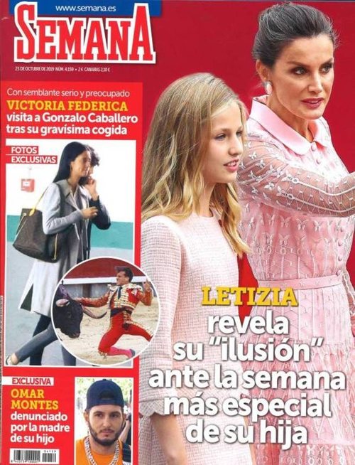 Semana habla de la ilusión de Letizia ante la semana más especial de su hija