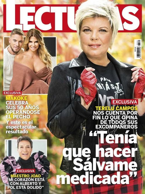 Terelu cuenta que tenía que hacer 'Sálvame' medicada en la revista Lecturas