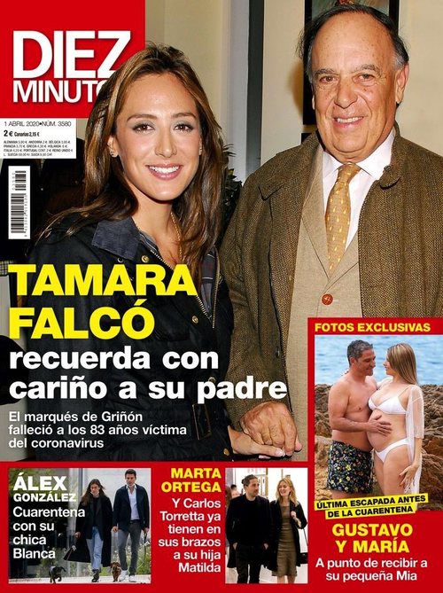 Tamara Falcó recuerda con cariño a su padre, en Diez Minutos