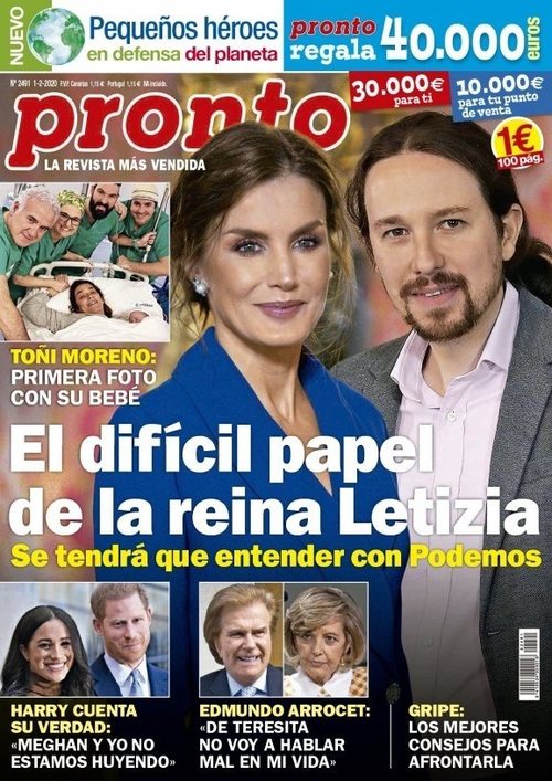 Pronto repasa el difícil papel de la Reina Letizia