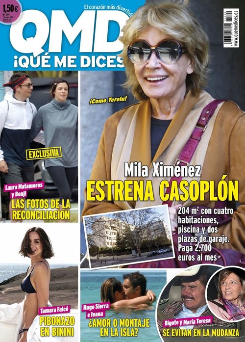 Mila Ximénez estrena casoplón, en QMD