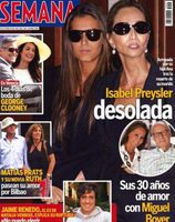 Isabel Preysler, desolada en Semana