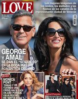 George y Amal se dan el 'sí quiero' en Love