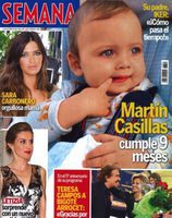 Martín Casillas cumple 9 meses en Semana