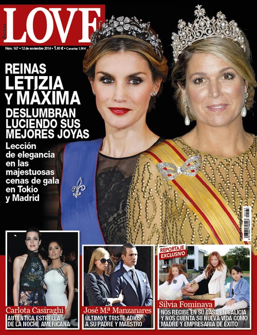 Las mejores joyas de la Reina Letizia y Máxima de Holanda en Love