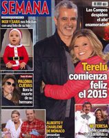 Terelu Campos comienza feliz en 2015 en Semana