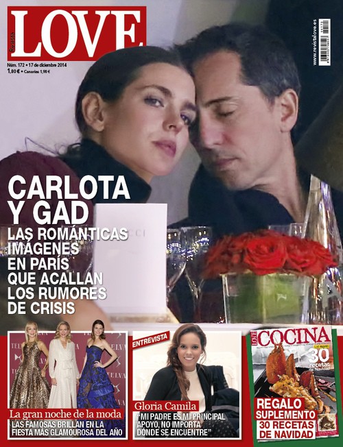 Las románticas imágenes que acallan los rumores de crisis entre Carlota Casiraghi y Gad Elmaleh en Love