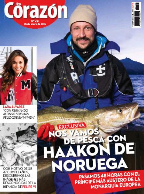 Hoy Corazón se va de pesca con Haakon de Noruega