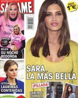 Sálvame descube los trucos de belleza de Sara Carbonero