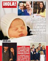 El nacimiento de la Princesa Carlota de Cambridge en ¡Hola!