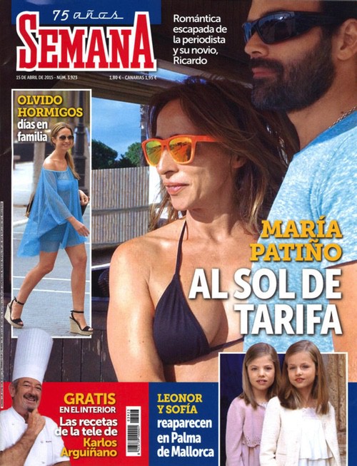 María Patiño, al sol de Tarifa en Semana