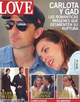 Carlota Casiraghi, Gad Elmaleh y su amor en Love