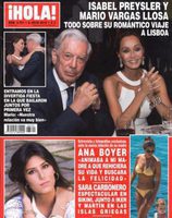 El romántico viaje a Lisboa de Isabel Preysler y Mario Vargas Llosa en ¡Hola!