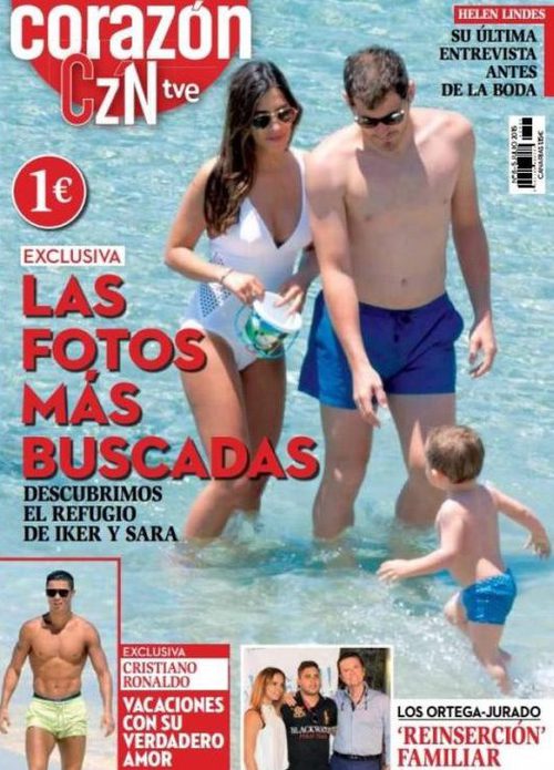 Corazón desvela el lugar de vacaciones de Iker Casillas y Sara Carbonero